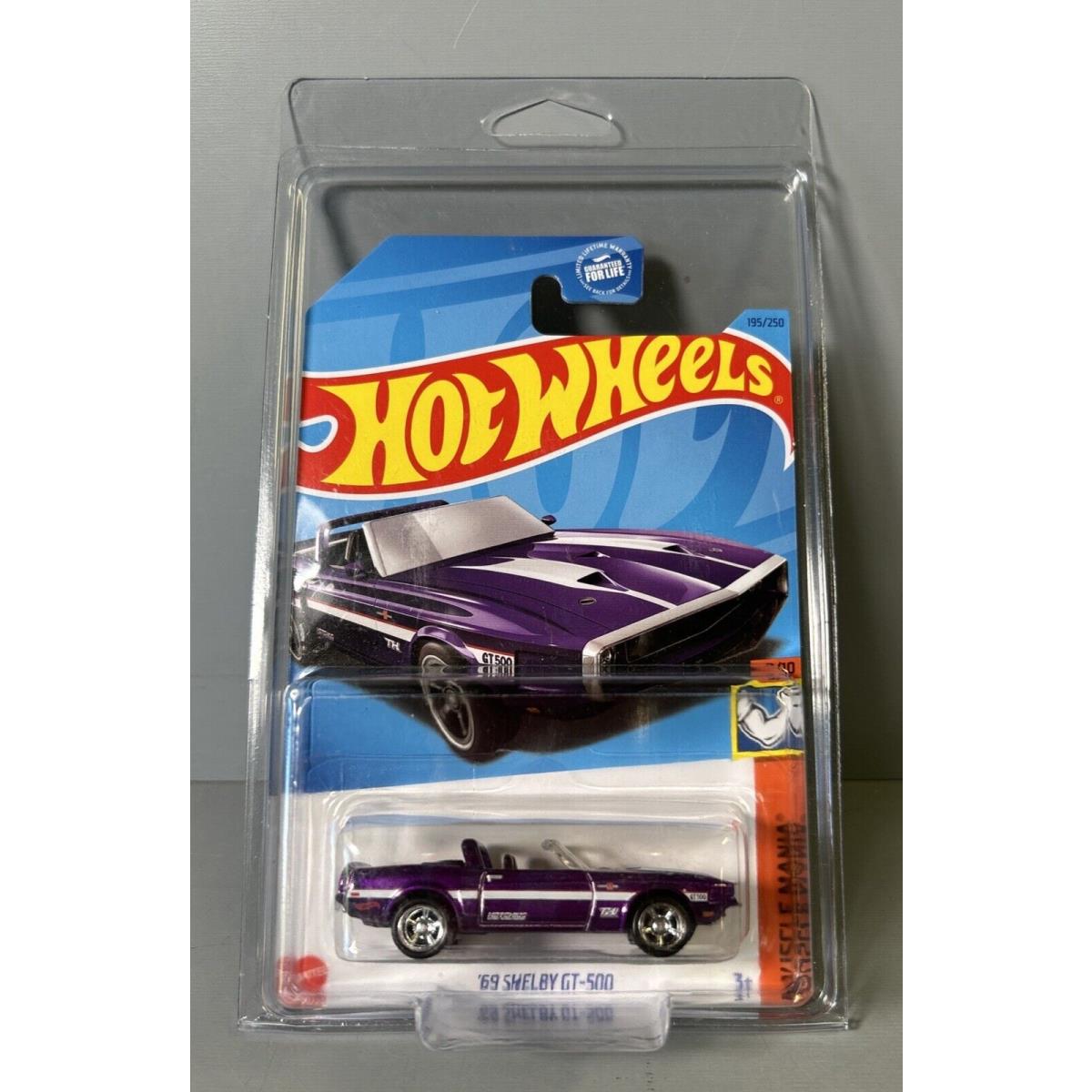 Hot Wheels 69 Shelby GT-500 Super Treasure Hunt K Case 2023 195/250