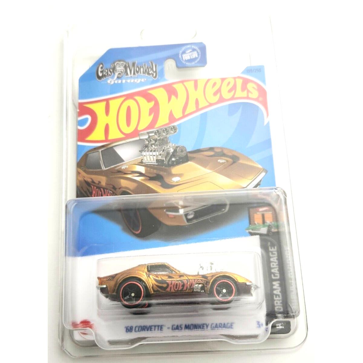Hot Wheels `68 Corvette Gas Monkey Garage 2023 - Super Treasure Hunt Sth