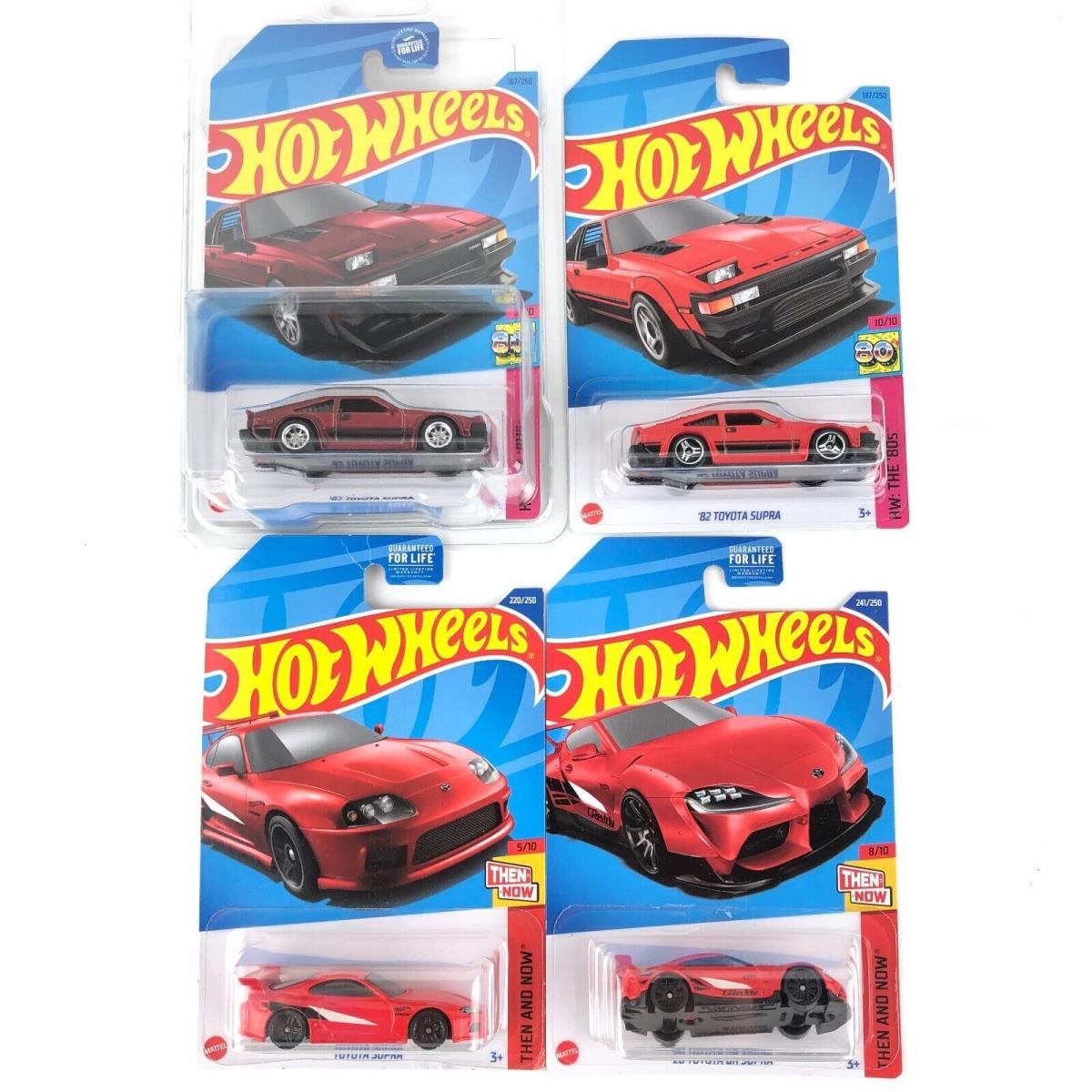 2023 Hot Wheels Super Treasure Hunt 82 Toyota Supra Bundle `20 GR Supra 4th Gen