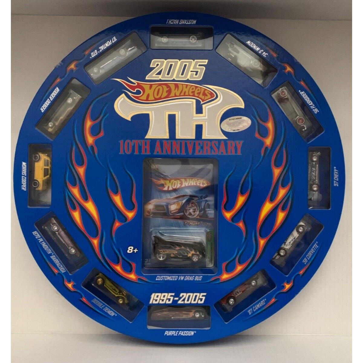 2005 Hot Wheels Treasure Hunt 10th Anniversary Set Rlc Limited Edition 1 Of 2500