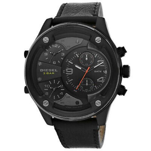 Diesel Men`s Timeframes Black Dial Watch - DZ7425