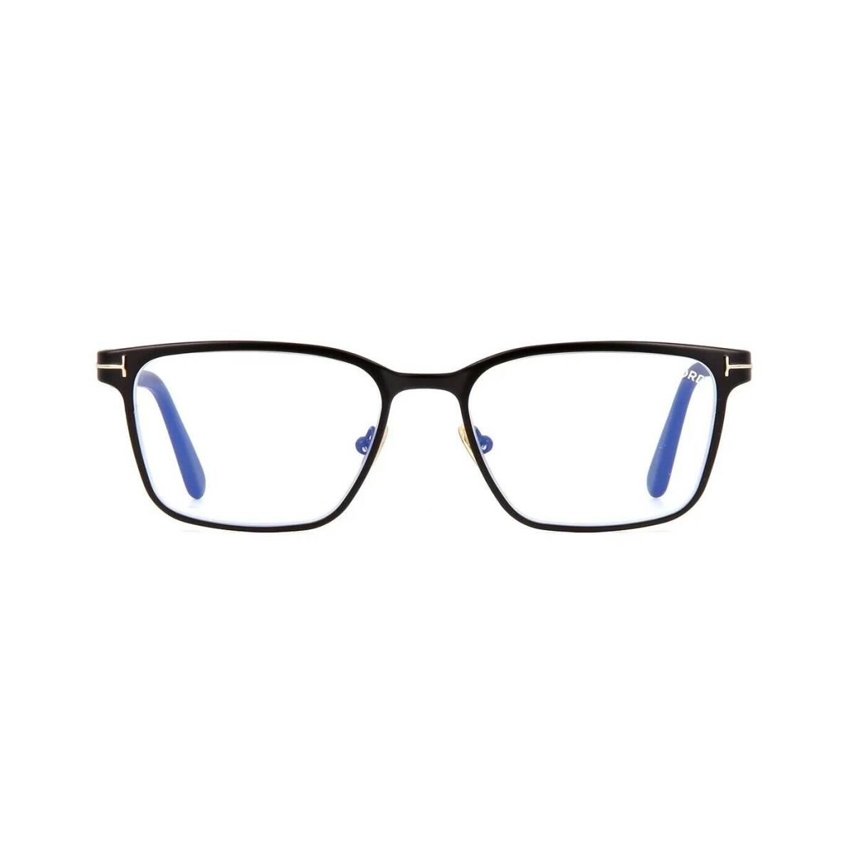 Tom Ford FT 5733-B Blue Block Matte Black 002 Eyeglasses