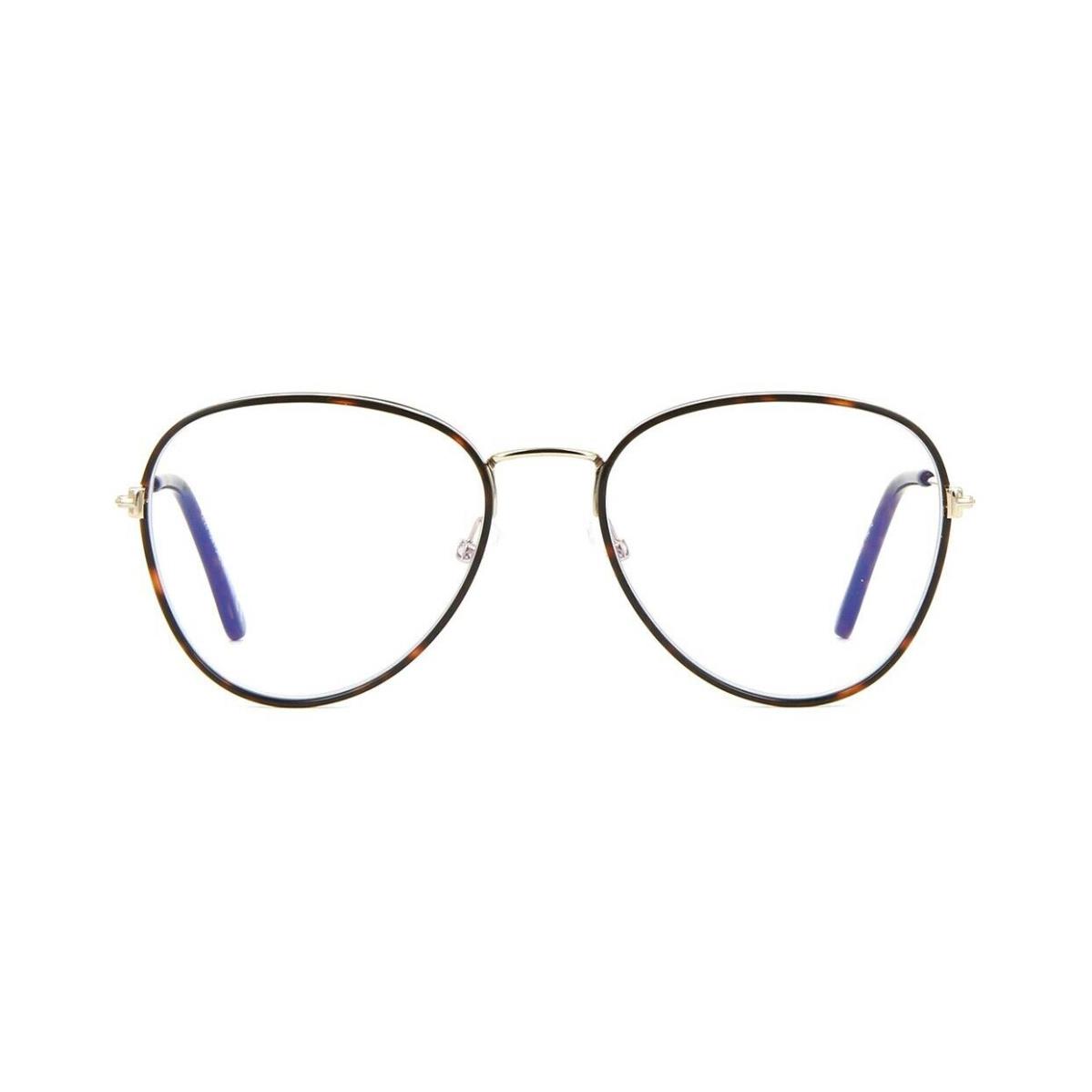 Tom Ford FT 5631-B Blue Block Dark Havana 052 Eyeglasses