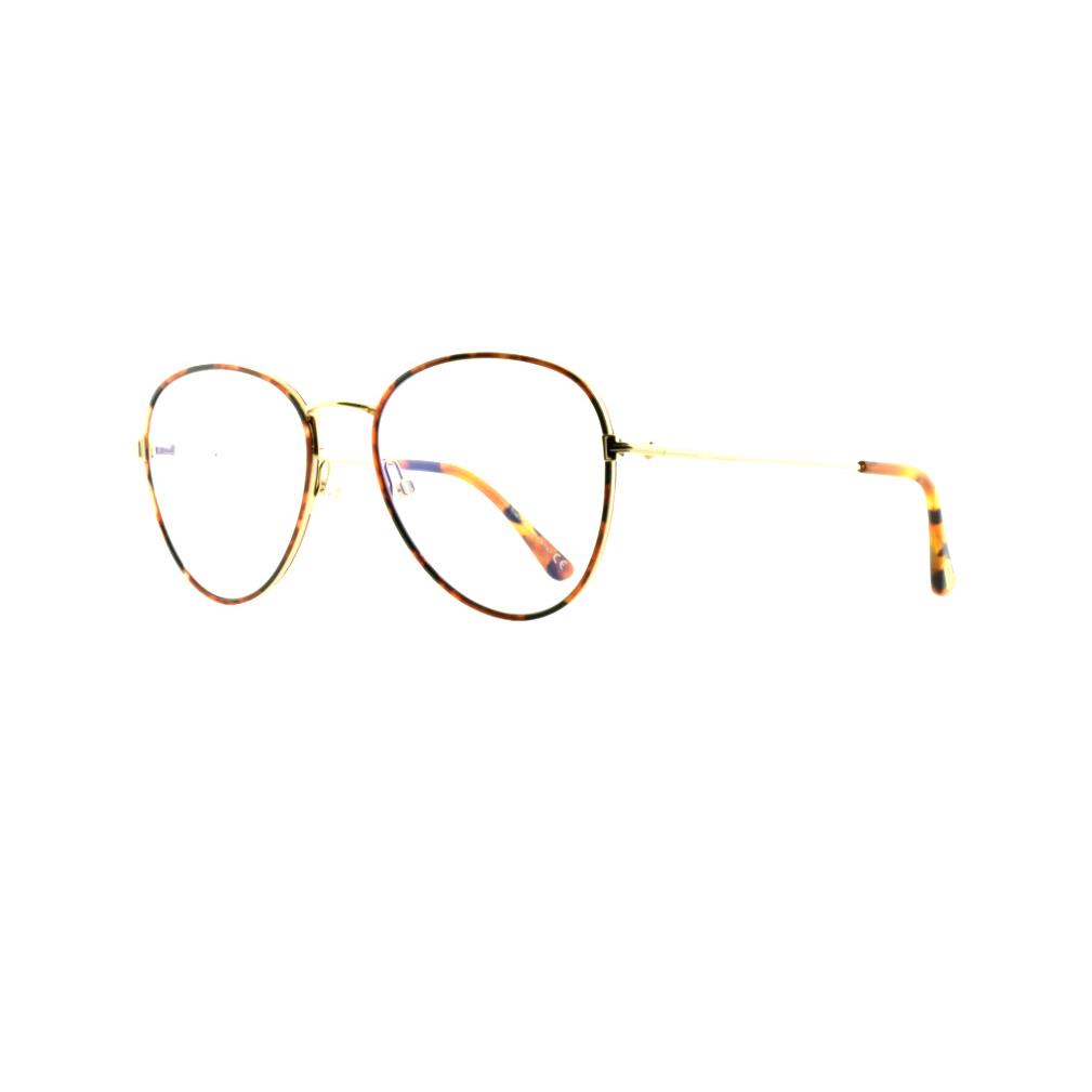 Tom Ford FT5631B/V 055 54 Havana / Gold Aviator Optical Frames Eyeglasses