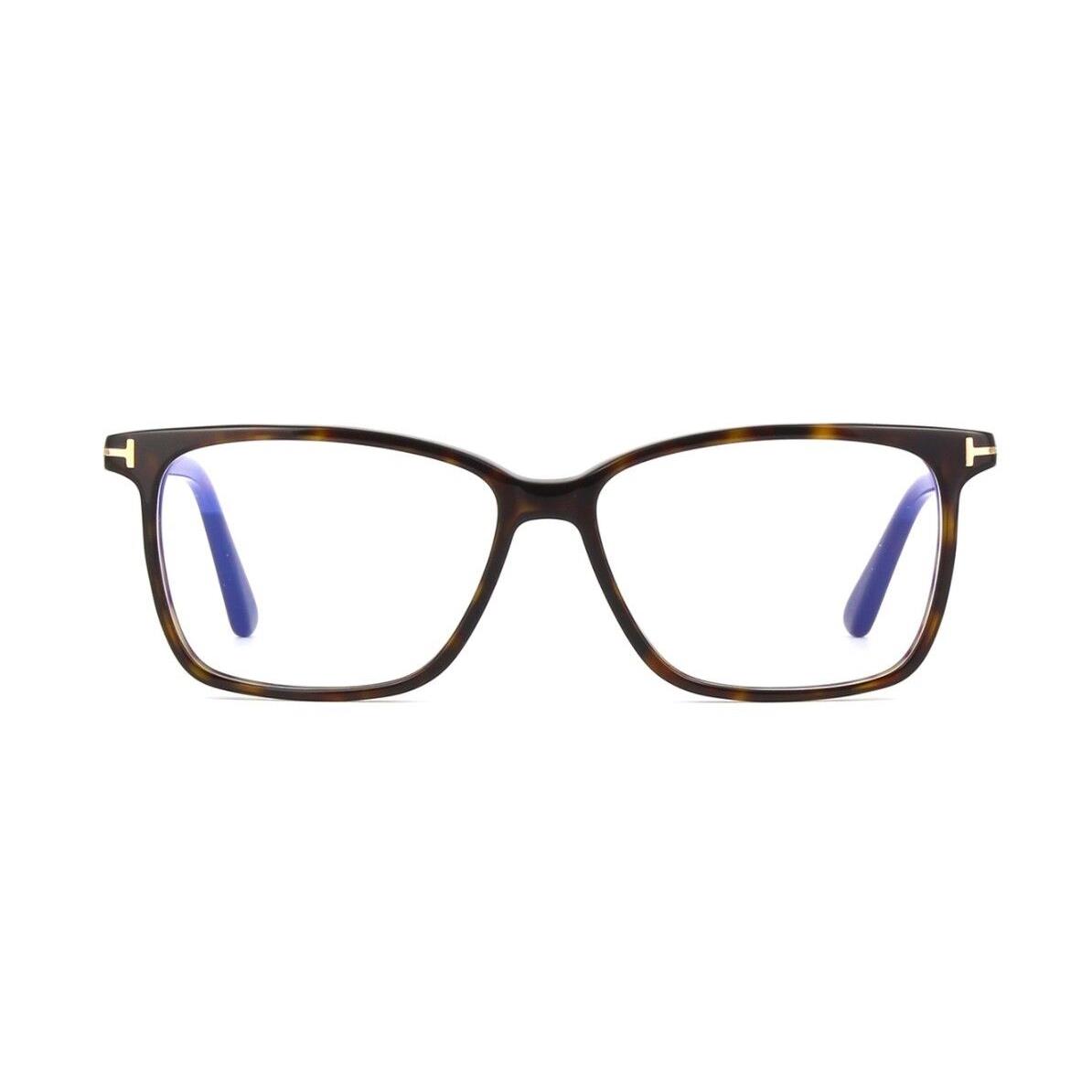 Tom Ford FT 5478-B Blue Block Dark Havana 052 Eyeglasses