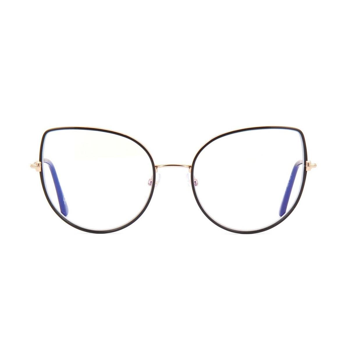 Tom Ford FT5614-B Blue Block Black 001 Eyeglasses