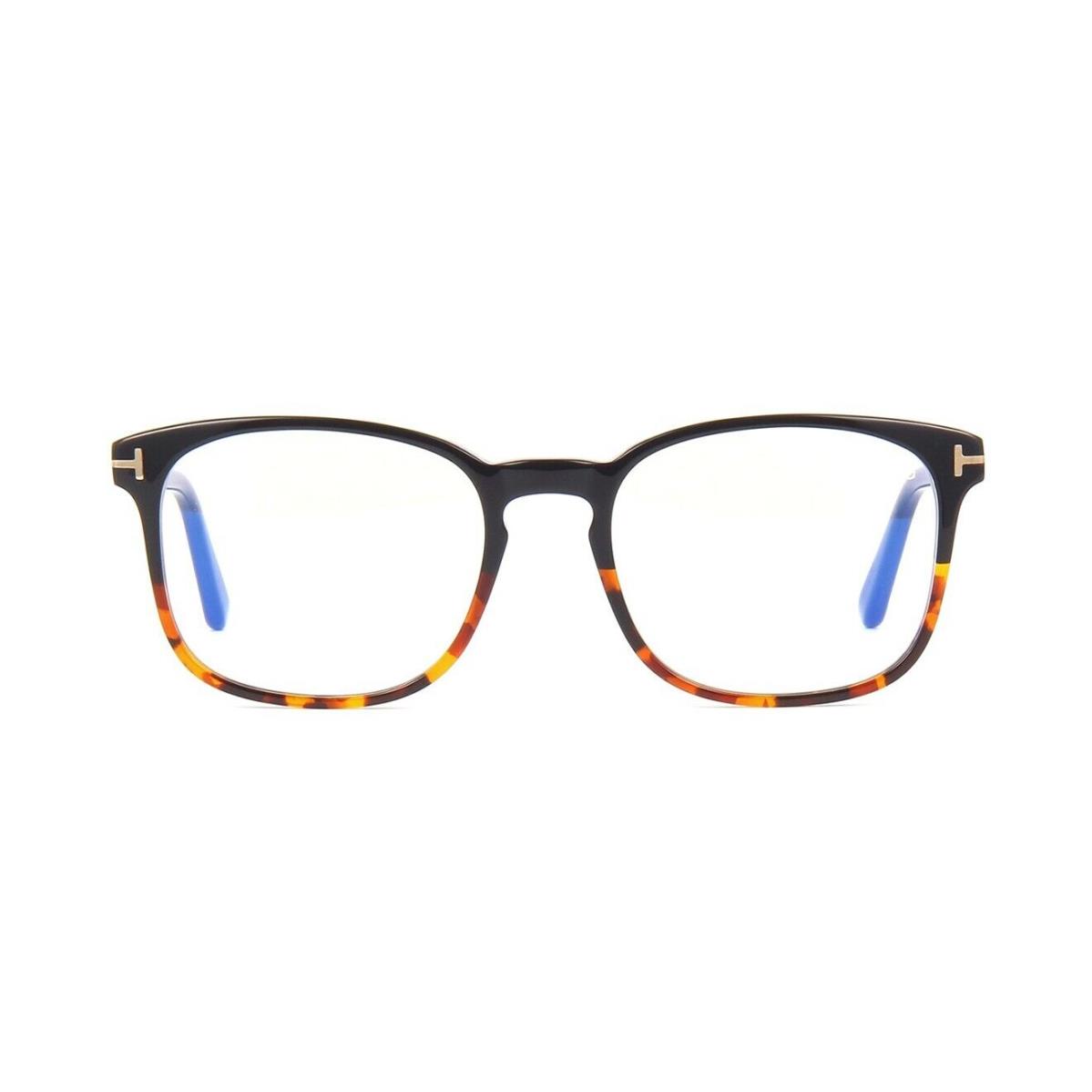 Tom Ford FT 5605-B Blue Block Black Havana 005 Eyeglasses