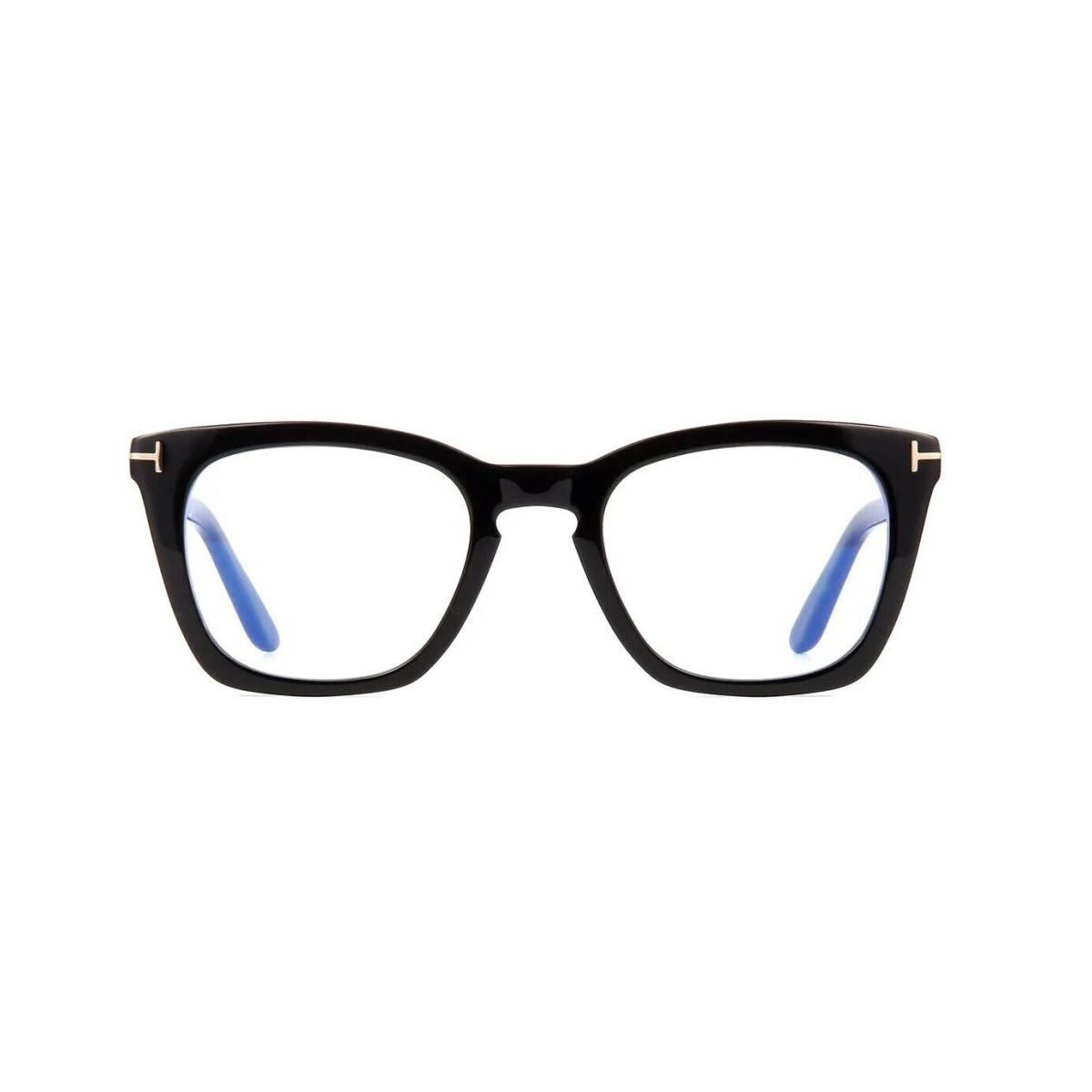 Tom Ford FT 5736-B Blue Block Shiny Black 001 Eyeglasses