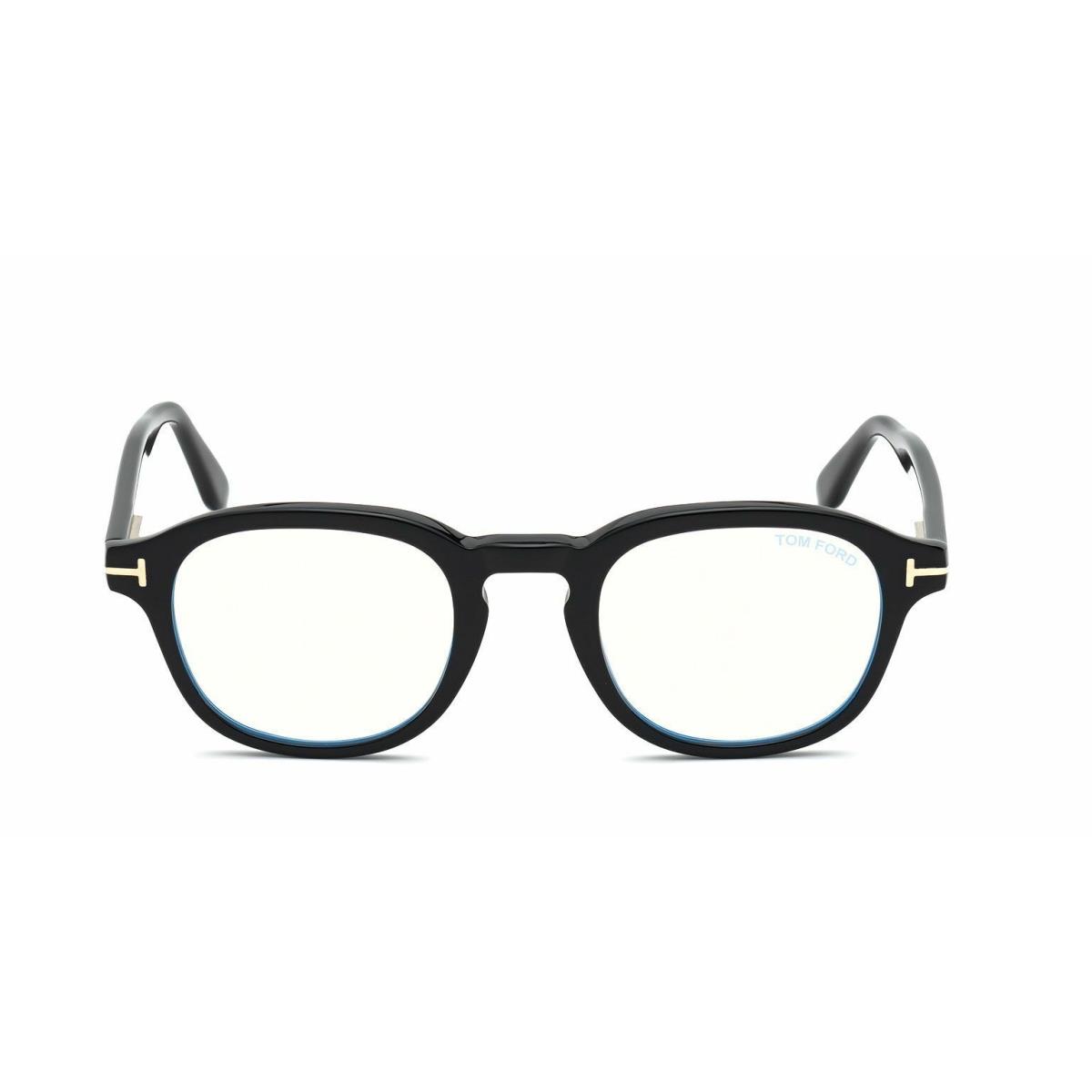 Tom Ford FT 5698-B Blue Block Shiny Black 001 Eyeglasses