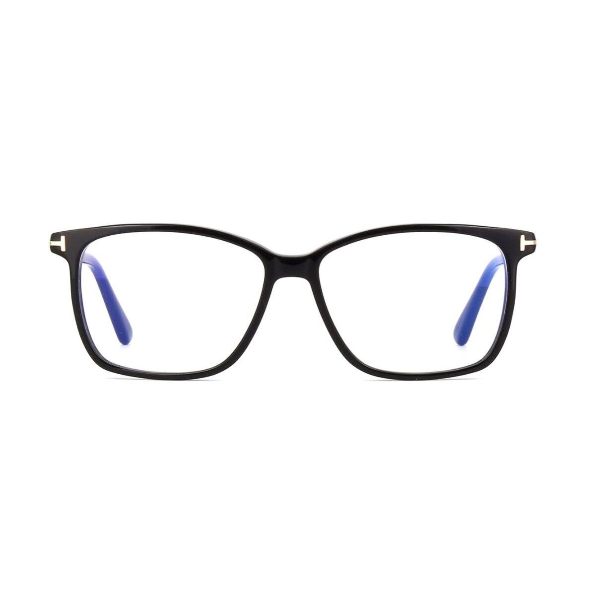 Tom Ford FT 5478-B Blue Block Shiny Black 001 D Eyeglasses