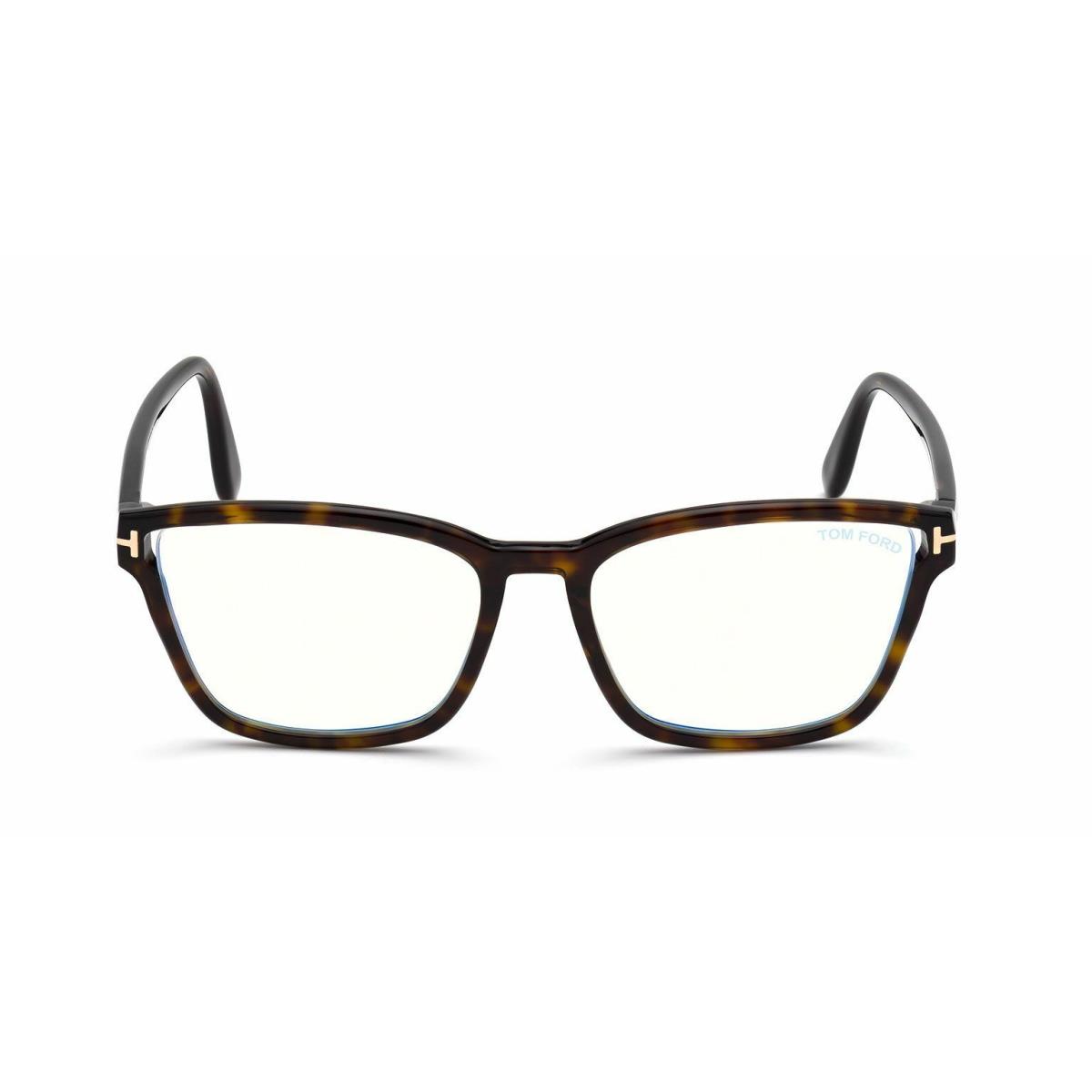 Tom Ford FT 5707-B Blue Block Dark Havana 052 Eyeglasses