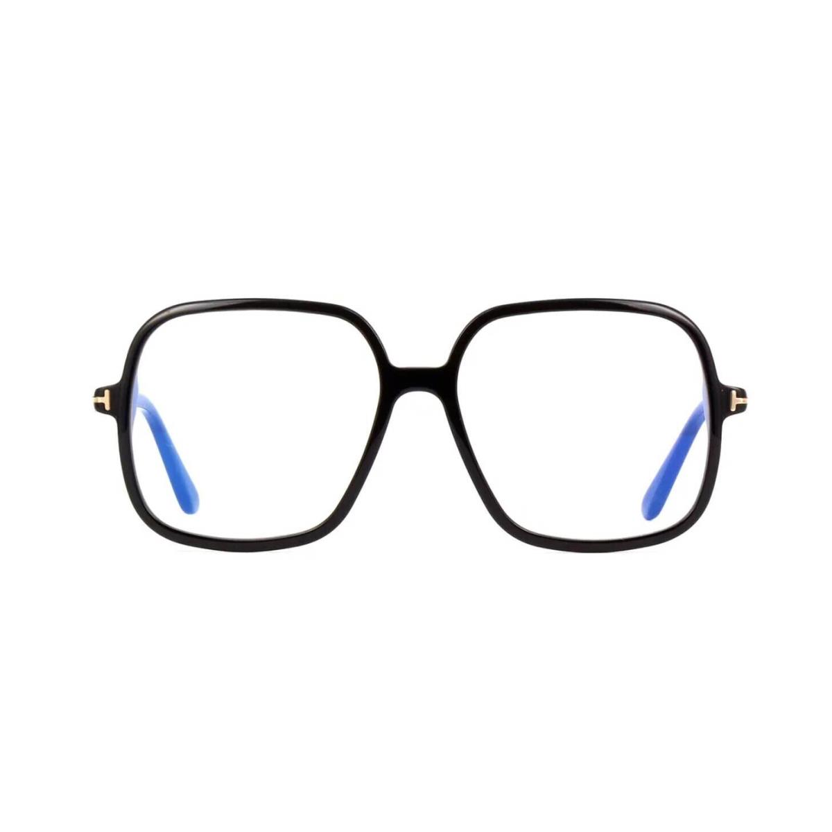 Tom Ford FT 5764-B Blue Block Shiny Black/blue Filter 001 Eyeglasses