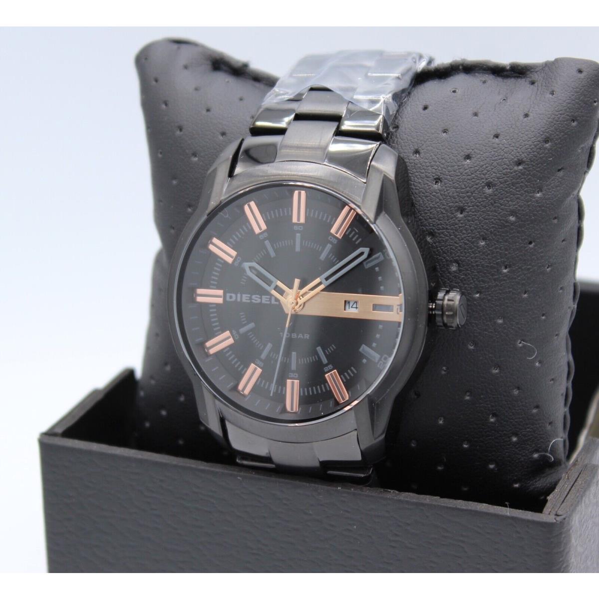 Diesel Armbar Black Rose Gold Men`s DZ1767 Watch