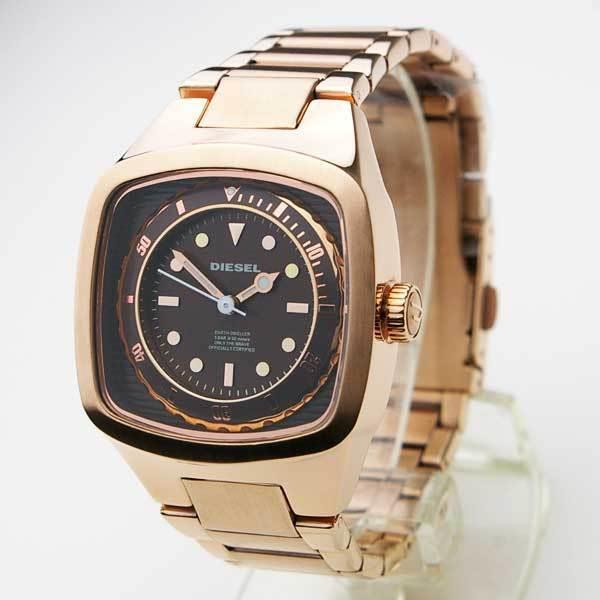 Diesel Rose Gold Tone Stainless Steel Bracelet Watch DZ5276