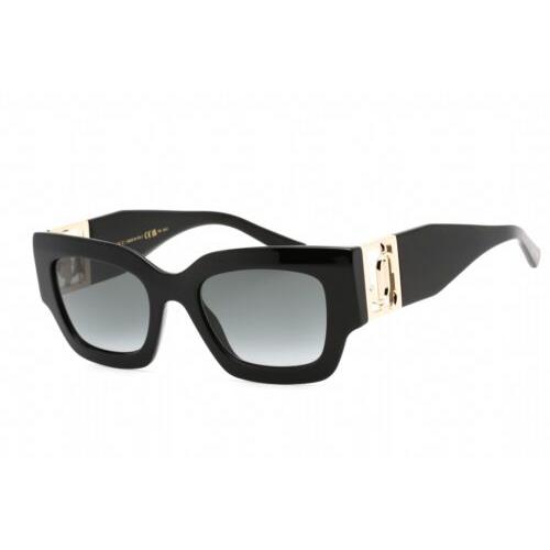 Jimmy Choo Black/grey Shaded 51 mm Sunglasses Nena/s 0807 9O 51