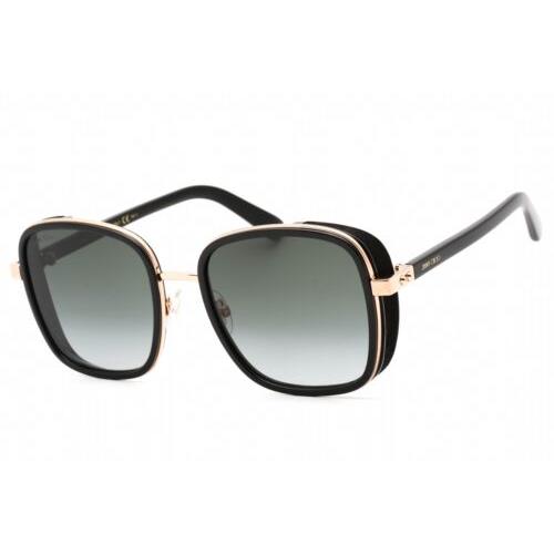 Jimmy Choo Black Gold/dark Grey Gradient 54 mm Sunglasses Elva/s 02M2 00 54
