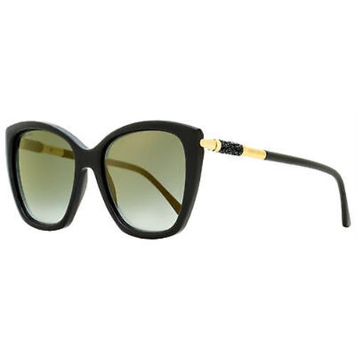 Jimmy Choo Rose Butterfly Sunglasses 807FQ Black/gold 55mm