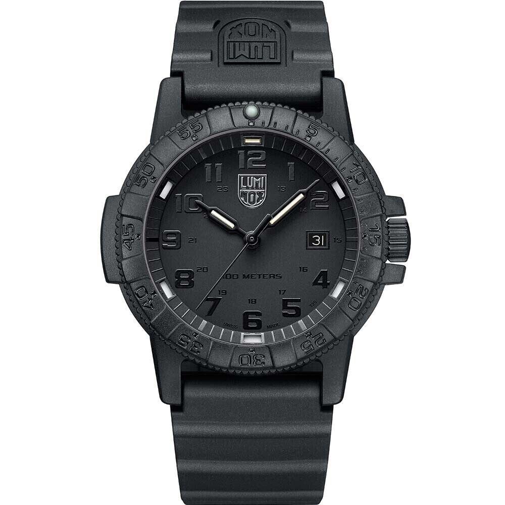 Luminox Leatherback Sea Turtle Giant XS.0321.BO.L Black 44mm Men`s Watch