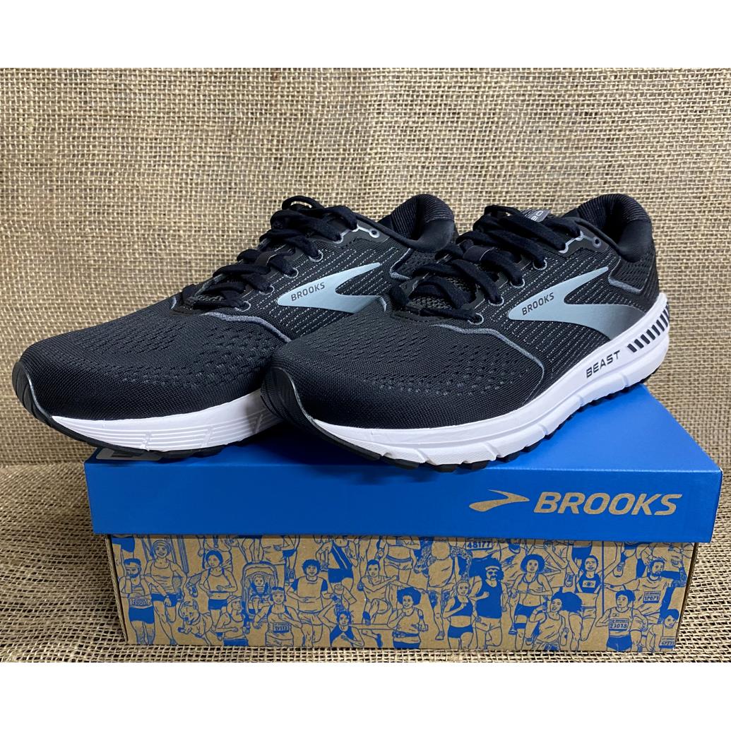 Brooks 1103271D/2E/4E051 Men`s Beast `20 Black/ebony/grey Athletic Shoe
