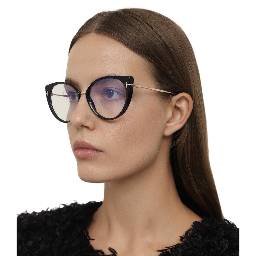 Tom Ford FT5815-B-001 Shiny Black Eyeglasses