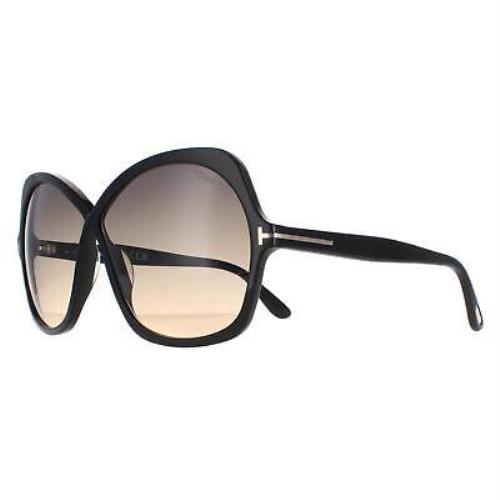 Tom Ford FT1013-01B-64 Shiny Black Sunglasses