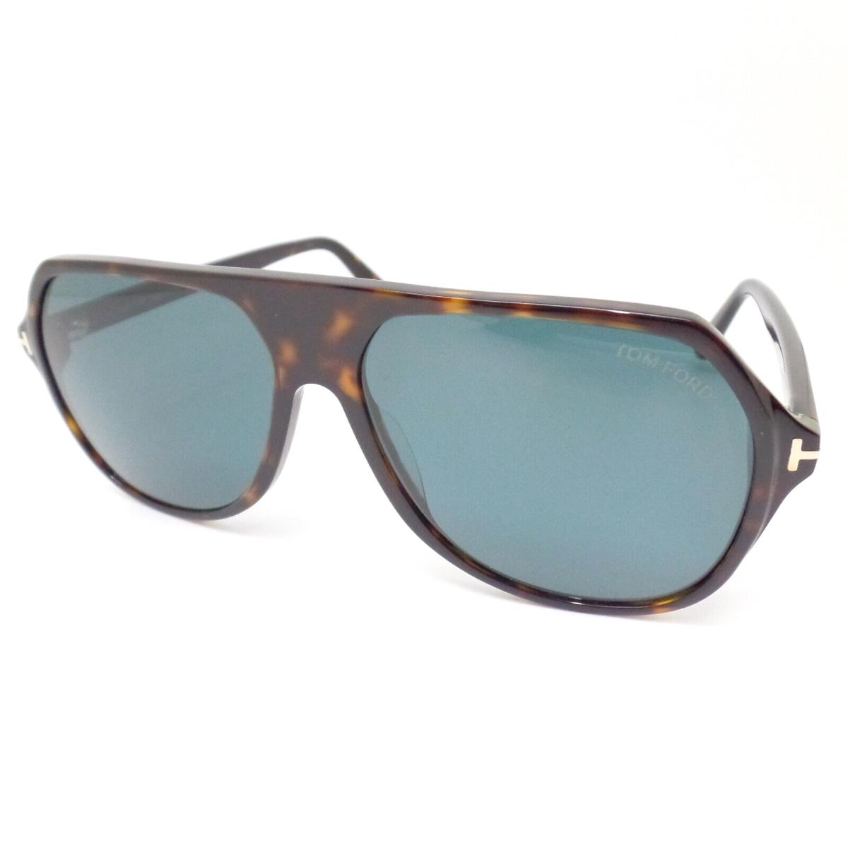 Tom Ford Hayes Classic Havana Dark Blue 934 52V Sunglasses