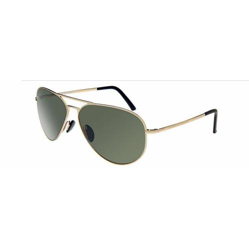 Porsche Design P 8508 A Gold/green Polarized Sunglasses | 034522621061 ...