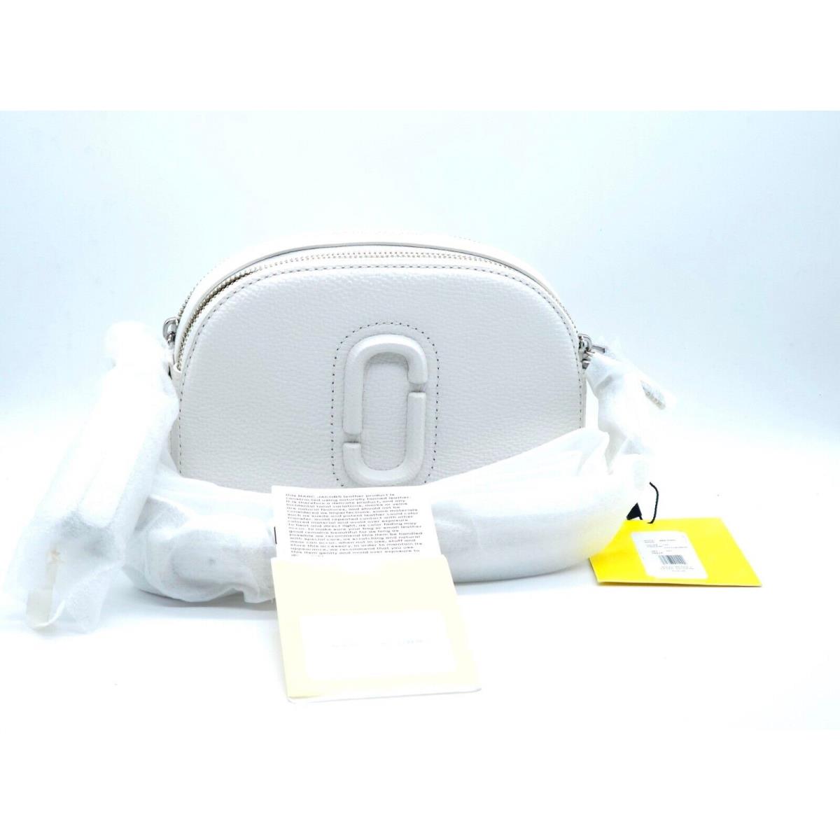 The Marc Jacobs Shutter Leather Camera Crossbody Bag White GL02307300