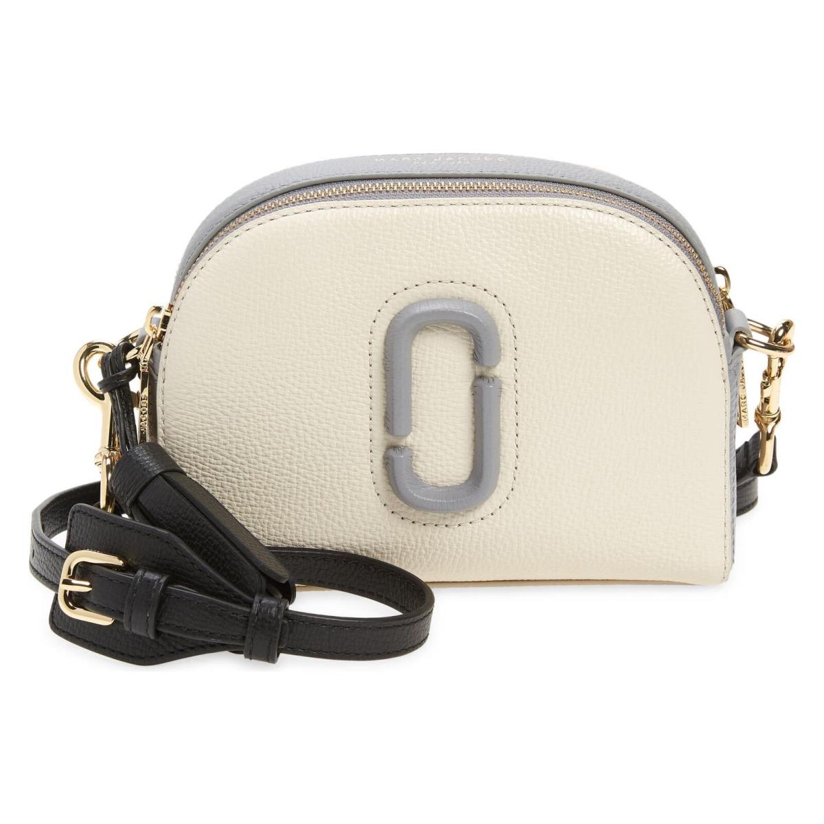 The Marc Jacobs Shutter Leather Camera Crossbody Bag Ivory Multi GL0237441