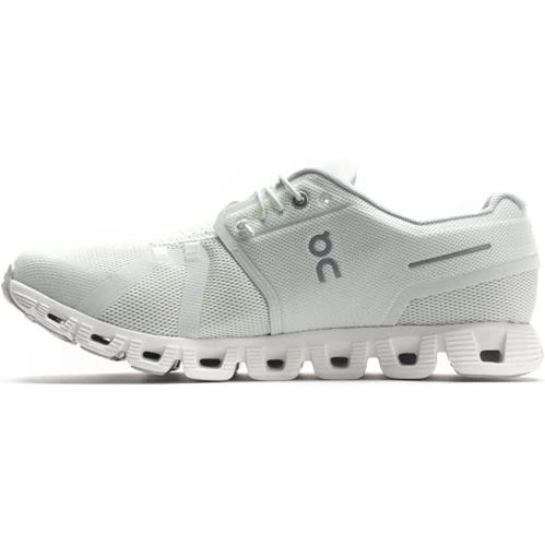 On Running Mens Art Cloud 5 Running Shoe - Ice White