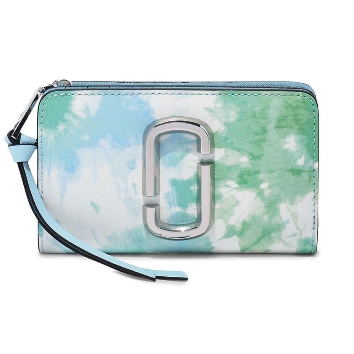 Marc Jacobs The Snapshot Compact Wallet Blue Multi GL02303963