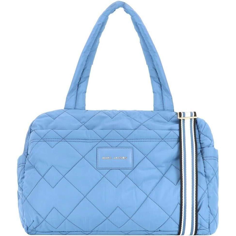 Marc Jacobs Quilted Nylon Medium Weekender Travel Bag Blue Heaven ML236983