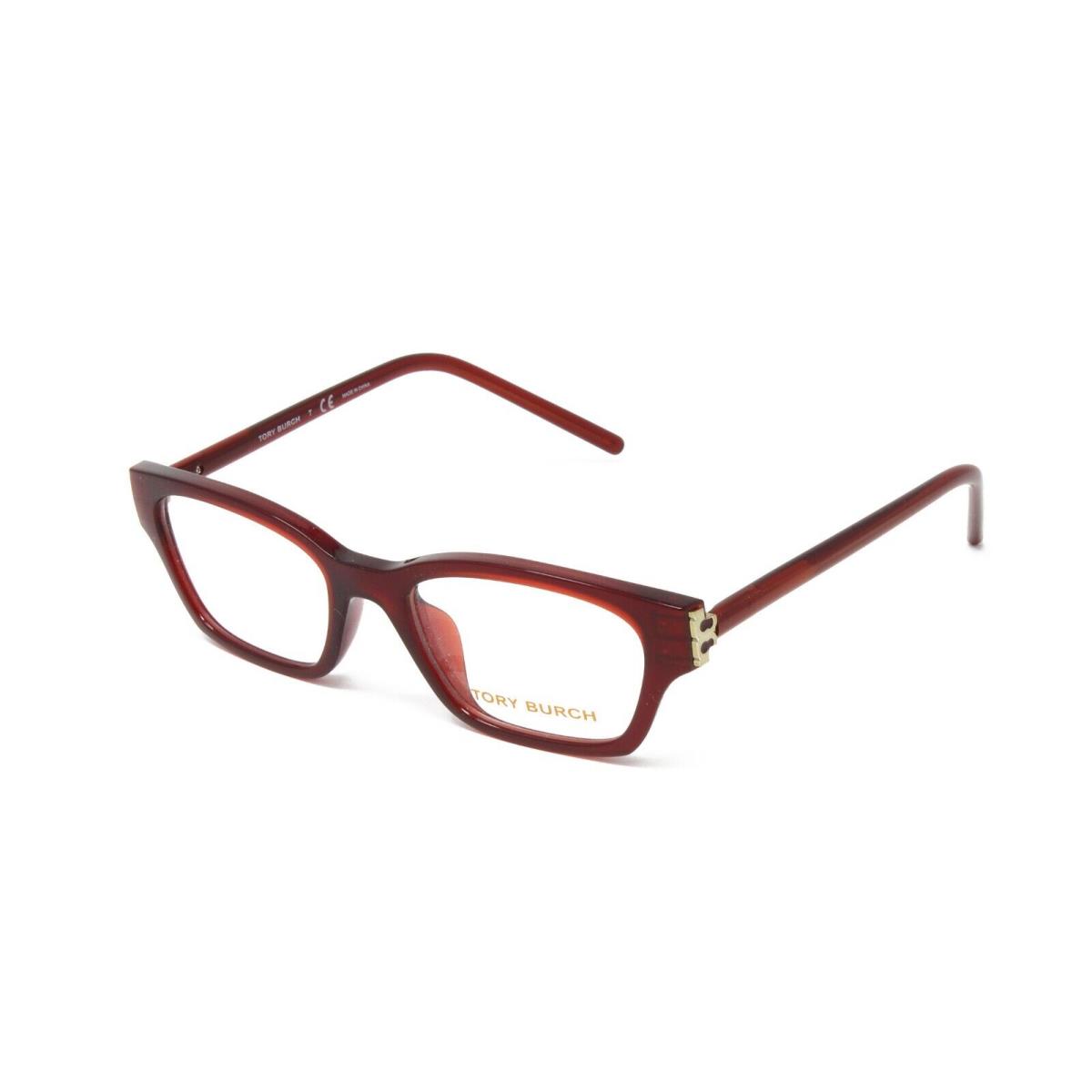 Tory Burch Eyeglasses Women`s Cat Eye TY4009U 1833 Milky Bordeaux 48mm