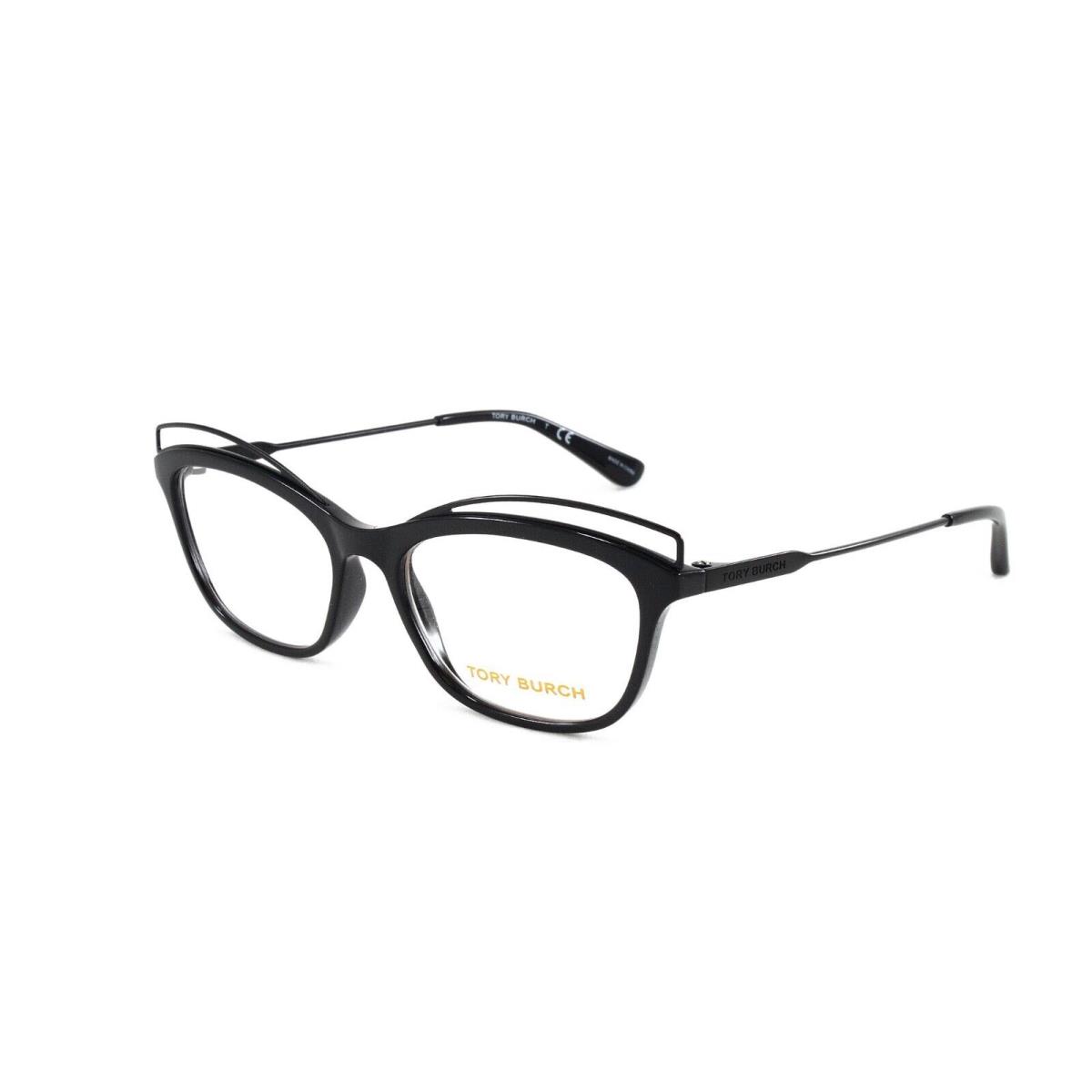 Tory Burch Eyeglasses Women`s Cat Eye TY4004 1709 Black/black 51mm