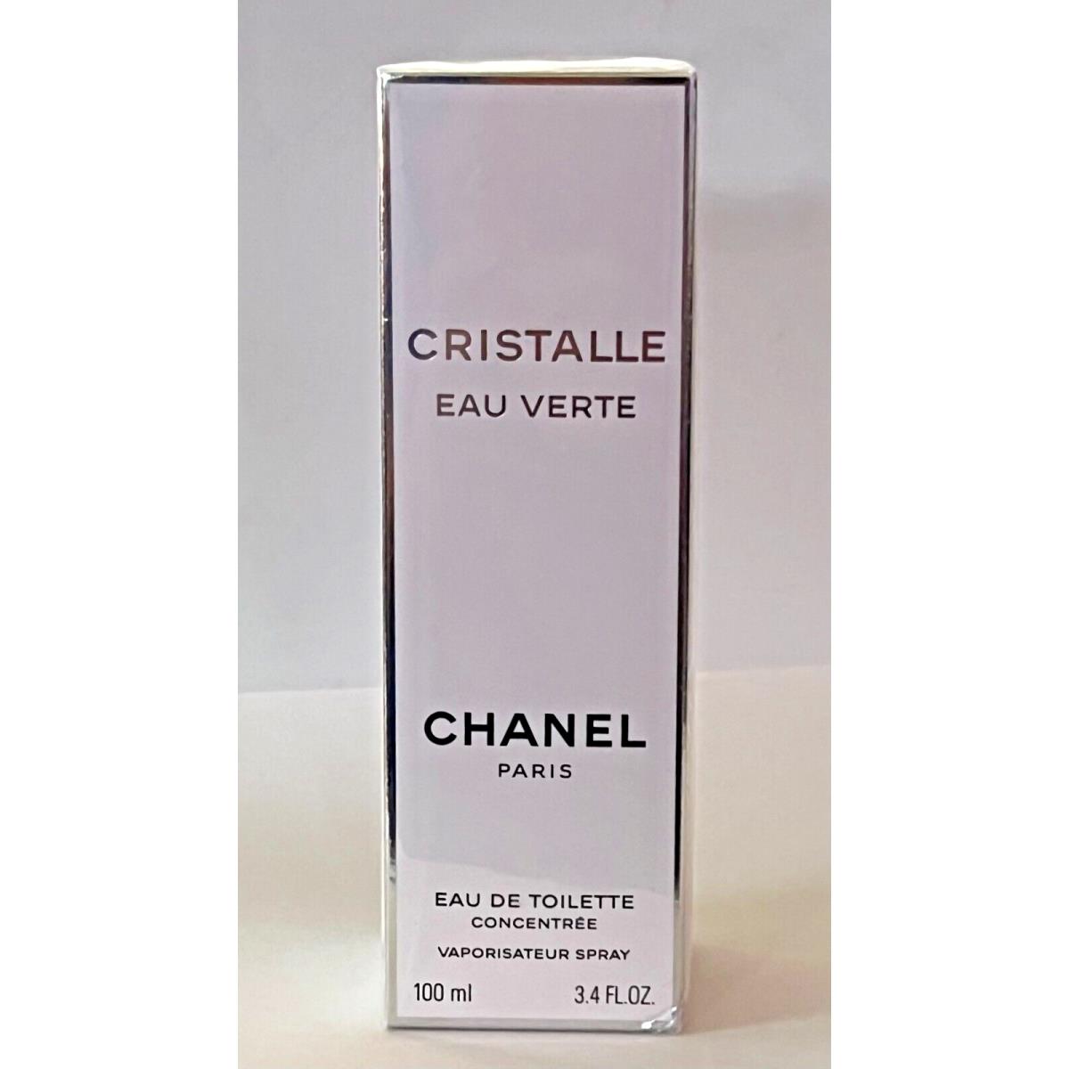 Cristalle Eau Verte By Chanel Perfume Women 3.4 oz Edt Concentree Spray  Rare - Chanel perfume,cologne,fragrance,parfum 
