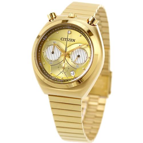 Citizen Star Wars C-3PO Watch AN3662-51W Chronograph Unisex Date Indicator