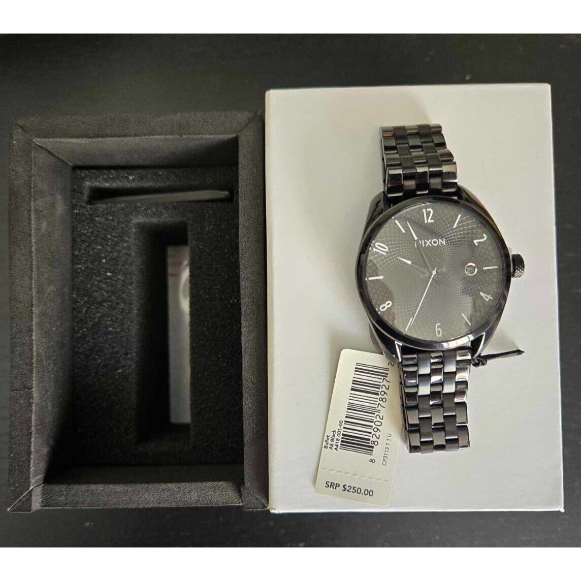 Nixon Bullet Women`s Wristwatch All Black A418 001