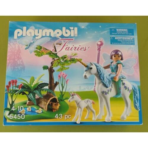 Playmobil 5450 Fairy World Fairy Aquarella in The Unicorn Meadow. New. Ked