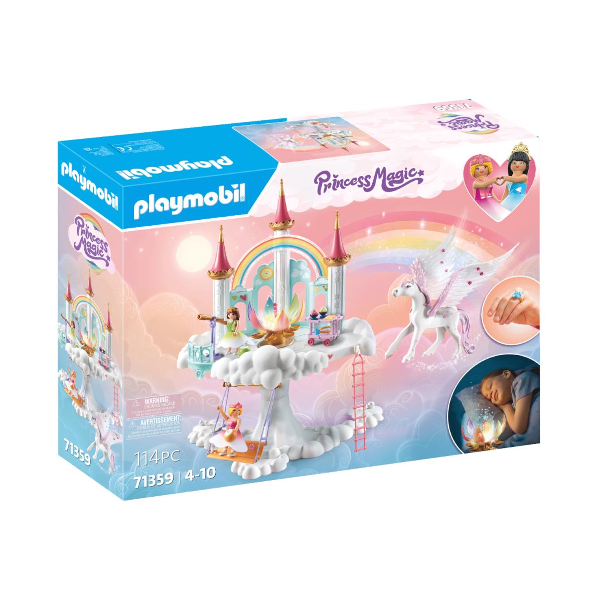 Playmobil Princess Magic 71359 Rainbow Castle in The Clouds Mib/new