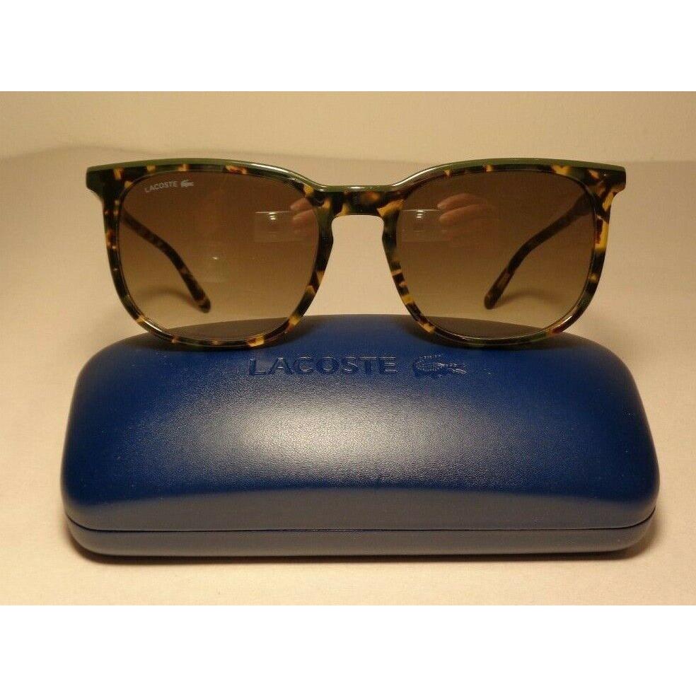 Lacoste L925S Dark Havana Green Women`s Sunglasses