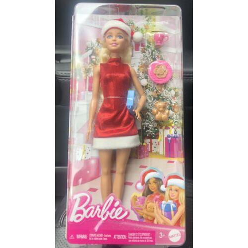Barbie in Santa Outfit w/ Gift Accessories For 2023