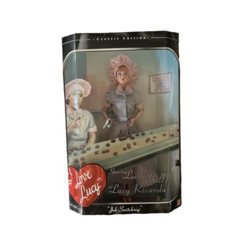 I Love Lucy Collectors Edition Barbie Doll 21268 Job Switching Episode 39