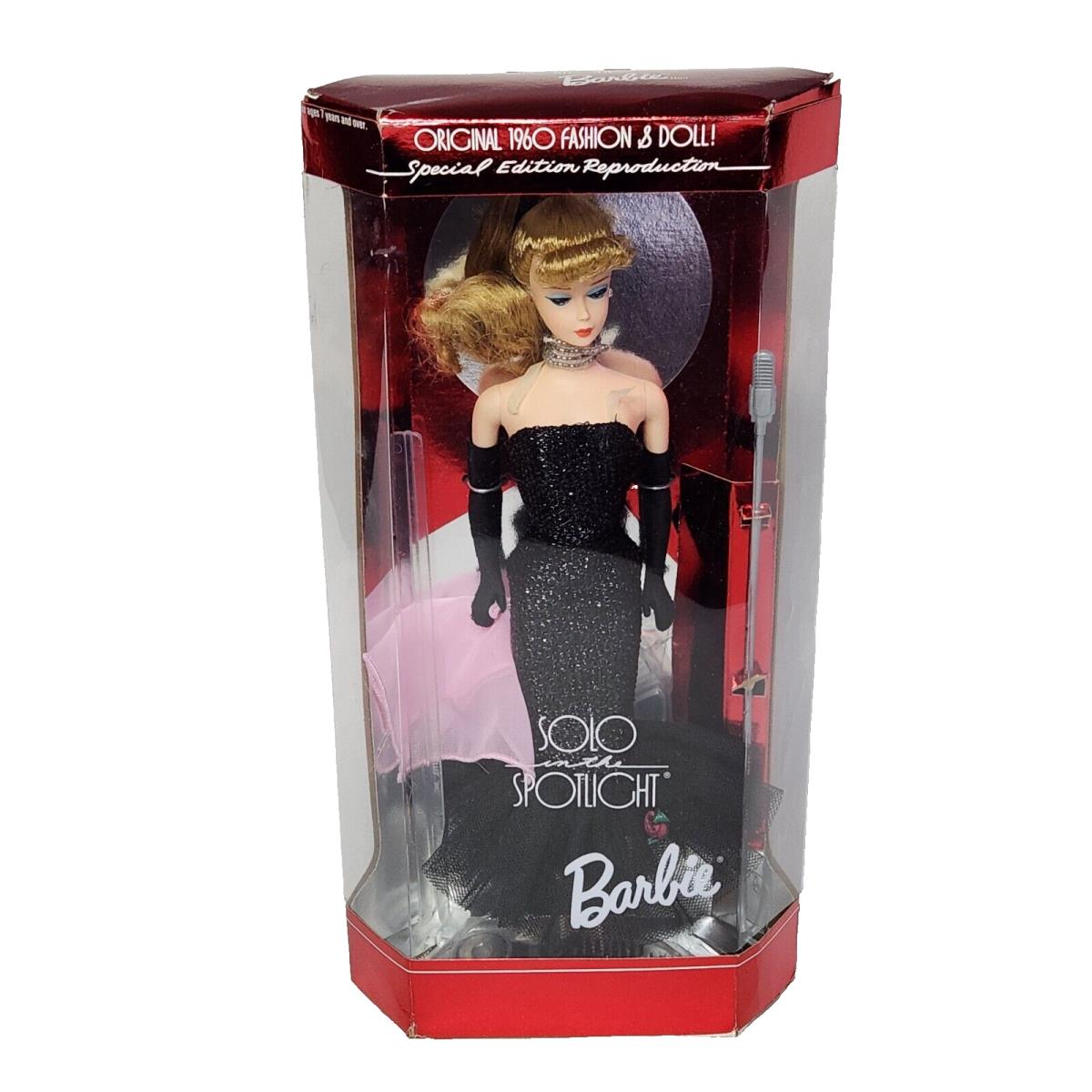 Vintage 1994 Solo IN The Spotlight Barbie Doll Mattel 13534 Repro