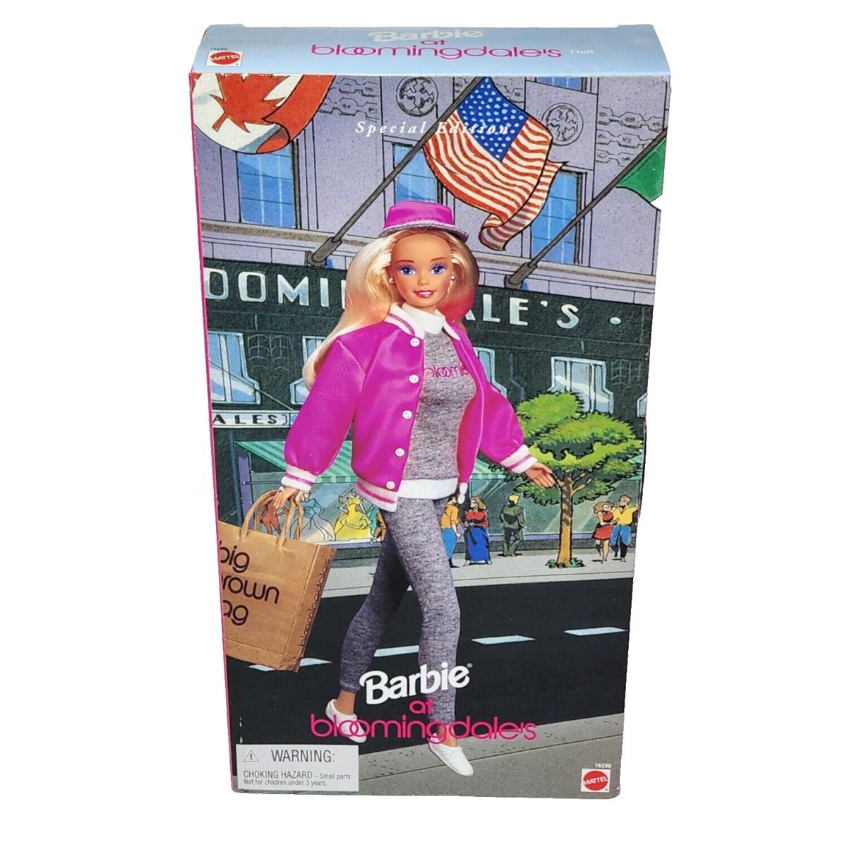 Vintage 1996 Barbie AT Bloomingdales Doll Mattel 16290 Nos Shopping