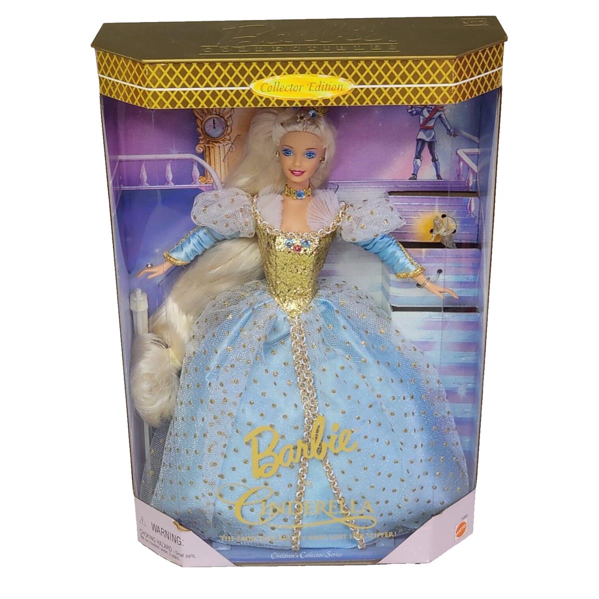 Vintage 1996 Barbie AS Cinderella Doll Mattel 16900 Nos DISNEY00000