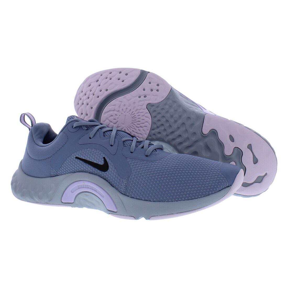 Nike Renew In-season Tr 11 Womens Shoes Size 10 Color: Ashen Slate/black - Blue, Main: Grey