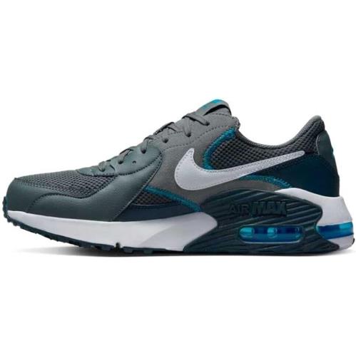 Nike Men`s Air Max Excee CD4165-019 Iron Grey/blue Size 9.5 - Blue