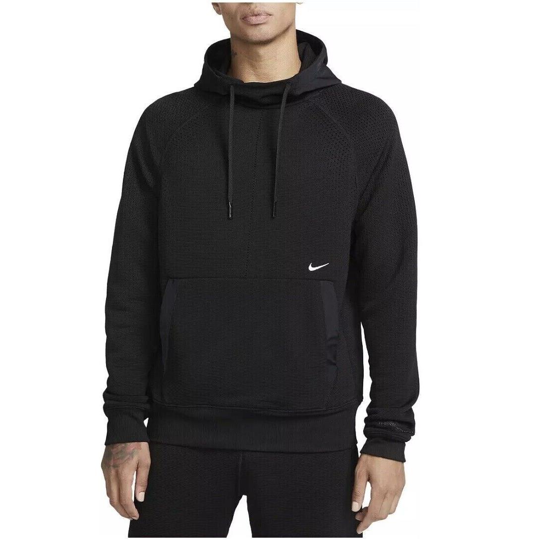 Nike Therma-fit Black Adv A.p.s. Men`s S Fleece Fitness Hoodie DQ4850-010