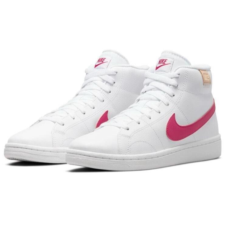 Nike Court Royale 2 Mid Mens Size 10 Shoes CT1725 104 Pink White wm sz 11.5 - White