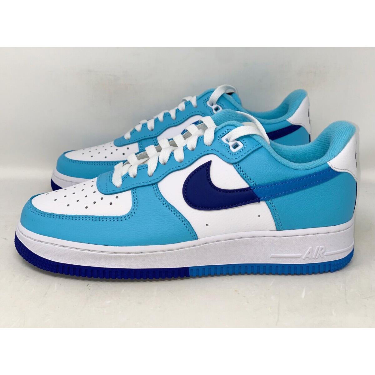 Nike Air Force 1 Unc Photo Blue Sneakers Size 12 DZ2522-100 - Blue